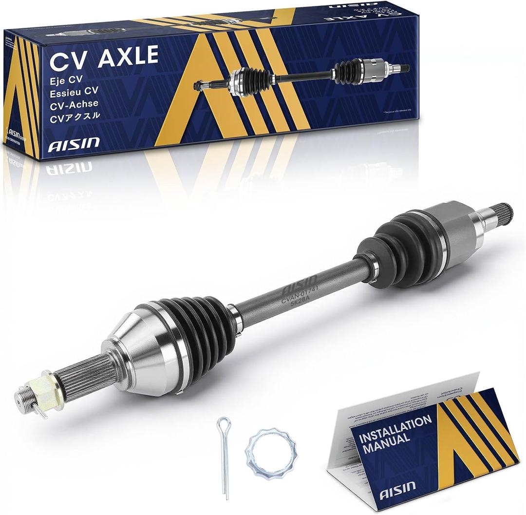 AISIN AFTERMARKET CVAN-01741 Front Driver CV Axle Shaft Assembly - Compatible with Nissan Pathfinder 2013-2017, Infiniti QX60 2014-2015, JX35 2013
