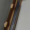 Ivilon Window Curtain Rod Decorative End Cap Design, 1 Inch Rod, 72 to 144 Inch. Black