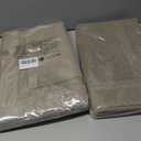 2 x PLEASOR Front Door Mat, Absorbent Dirt Trapper Welcome Door mat Indoor, Non Slip Machine Washable Entryway Rug, Dog Door Mat, Low Profile Doormat for Front and Back Doors, 20x32, Taupe (2'8" x 1'8" (Rectangular))