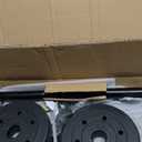 Yaheetech Adjustable Dumbbells Weight Set Dumbbell Weights Exercise & Fitness Equipment w/ 4 Spinlock Collars for Women & Men Home Gym Strength Training (33 pounds, Black)