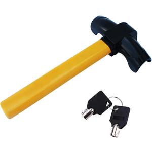 Car Steering Wheel Lock, lootaan Heavy Duty Anti-Theft Steering Wheel Lock, Auto Security Travel Locking Gear, Universal Car Security Lock for Truck Van SUVs