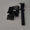 Wall Pole Mount for Starlink Gen 3, 22.8 inches Long Pole Mounting Kit with Adjustable Pipe Adapter for Starlink Standard Dish V3, Metal Mount Bracket and Aluminum Adapter, Black