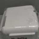 CROWNFUL Mini Fridge, 4 Liter/6 Can Portable Cooler and Warmer Personal Refrigerator for Skin Care, Cosmetics, Beverage, Food,Great for Bedroom, Office, Car, Dorm, ETL Listed (White)