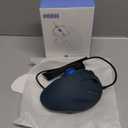 Wired Trackball Mouse with RGB Lighting, Ergonomic Thumb Control to Reduce Muscle Strain, 5 Adjustable DPI, Dual USB-C & USB-A Connectivity, Compatible with PC, Laptop, Mac, Windows-Blue