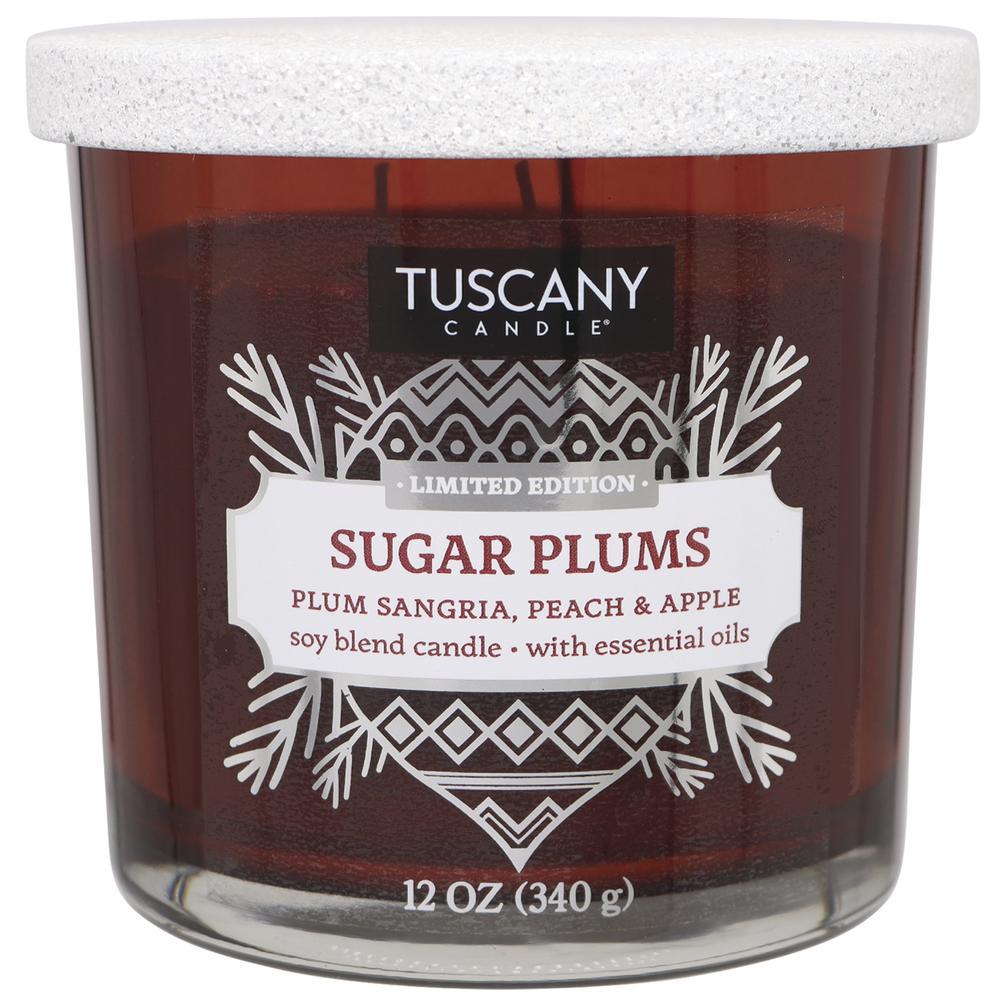 Tuscany Candle Sugar Plums 12Oz Pack of 2