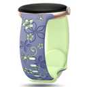 GeeBerYo Two-Tone Floral Engraved Band Compatible with Google Pixel Watch 4 3 2 1 41mm, Flower Soft Silicone Sport Strap for Pixel Watch 4 3 2 1 Women Men