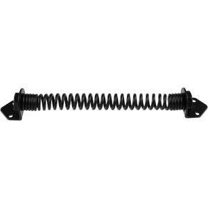 3 x 13" Gate Spring Self Closing Door Spring Heavy Duty Hardware for Wooden and Vinyl Fence - Adjustable Tension, in Black
