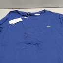 Lacoste Men's Short Sleeve Pima Jersey Crew Neck Tee (3X-Large, Globe)
