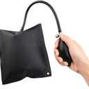 4Pcs Air Wedge Pump, Adjustable Air Wedge Bag with Upgrade Metal Valve Body and Rubber Ball, Pump Leveling and Alignment Tool Inflatable Shim Bag for Home Door Window Furniture Installation