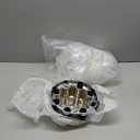 (Set of 4) Chrome 8 Lug Wheel Center Caps Compatible with Chevy Silverado 1500HD 2500 3500, Avalanche, Suburban, GMC Sierra Yukon 1998-2013, Fits 16" Rim | OE# 15039489 15039488 9597169 9597170