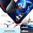 BSMOSPER Compatible for Samsung Galaxy S25 Ultra 5G Case, Dual Layer Heavy Duty 2 in 1 Shockproof Protective Phone Case,Orient Dragon