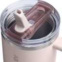 STANLEY Quencher ProTour Flip Straw Tumbler with Leakproof Lid 30 oz | Built-in Straw and Handle | Cup Holder Compatible for Travel | insulated Stainless Steel Cup | BPA-Free | Rose Quartz