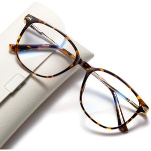 EASY READ Reading Glasses for Women, Blue Light Blocking Readers with Spring Hinge, Readers for Eye Strain Relief
