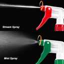 5 Pack Spray Nozzle for Bottles Universal Replacement Nozzle Heavy Duty Sprayer Trigger Head With Tube for Household Cleaning Car Detailing