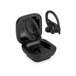 Truly Wire free Earbuds by iLive Bluetooth earbuds sweat proof secure and comfy fit auto pairing with portable charging case Black Audi device for outdoor indoor