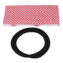 ANGGREK Muslim Head Scarf, Soft Breathable Arabia Men Headscarf Black Headband for Daily Wear Formal Events