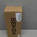 SEIKEA Cheer Ponytail Hair Piece, 100% Super Protein Fiber Straight Cheerleader Hairpiece Lightweight Silky Smooth Fluffy 18" Ponytail Extension for Cheerleader Competition, Dance Brown