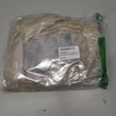 HOTIAN Women's A-Line Midi Skirts Casual Summer Elastic High Waist Pleated Flowy Beach Long Skirt with Pocket (M)