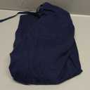 Inspired Comforts Unisex Post-Surgery/Dialysis Shirt | Full Tearaway Design with Easy-Open Shoulder, Arm & Side Snaps (Medium, Navy)