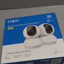 Tapo 2K Pan/Tilt Security Camera for Baby Monitor, Dog Camera w/Motion Detection, 2-Way Audio Siren, Night Vision, Cloud&SD Card Storage, Works w/Alexa & Google Assistant, 2-Pack (Tapo C210P2)