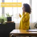 Watering Can for Indoor Plants, Small Watering Cans for House Plant Garden Flower, Long Spout Water Can for Outdoor Watering Plants 1.8L 1/2 Gallon (White)