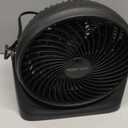 Amazon Basics Air Circulator Fan, Desk Fan for Bedroom, Home and Office, With 90-Degree Tilt Head, 3 Speed Settings, Lightweight (3 LBS), 35 Watts, Black, 11.1"W x 6.3"D x 10.9"H