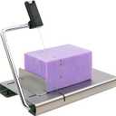 Hand-Made Soap Cutter - Stainless Steel Soap Cutters with Scale for Soap Making Loaf Slicer - DIY Craft Soap, Candle or Kitchen Butter Cheese