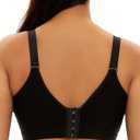 Xuvozta Padded Push Up Bras for Women Seamless Underwire T-Shirt Bra, 36B