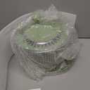 SUSTEAS Salad Spinner Large, Vegetables Wash Bowl, Fruits & Herb Lettuce Dryer with 5 Blade Slicer Egg Yolk Strainer Shredder for Efficient Salad Preparation and Food Washing, 4.25Qt