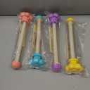 4pack Fireworks Water Gun, Couple Romance Firework Style Water Spray Gun, Large Capacity Fire Works Watergun for Bathing, Pool, Party Entertainment, Concert, Family Gathering, Marriage Proposal (Mix 4 Colors)