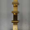 VAEHOLD Hat and Coat Wall Mount Rack - Hooks for Robes, Bags, Keys, and Towels - Bathroom Towel Hanger Organizer (Gold, T Shape 5 Hooks 1 Pack) (T Shape 5 Hooks 1 Pack, Gold)