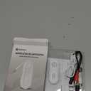 Upgraded Bluetooth 5.4 Transmitter Receiver, Airplane Bluetooth Adapter with Qualcomm aptX Adaptive, Supports 2 AirPods/Headphones, Wireless Audio Transmitter for TV, Travel, Car & Gym, Cable Storage