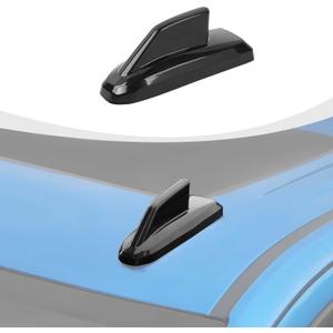 RAZPOY Shark Fin Antenna Base Cover Trim Compatible with Chevy Silverado & Suburban & Tahoe & GMC-Yukon & GMC-Sierra & Cadillac Escalade 2019-2024, Black