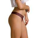 SHARICCA Women Postpartum Period Thongs 4 Layers Leakproof Underwear Panties for Teen Ladies 3 Pack, M, 3P10,new