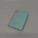 Stouchi AirTag Passport Holder, Cute Passport Holder with Airtag Slot, RFID Passport Wallet Cover for Women, Family Leather Passport Protector Case, AntiLost Travel Essentials, Sky Blue