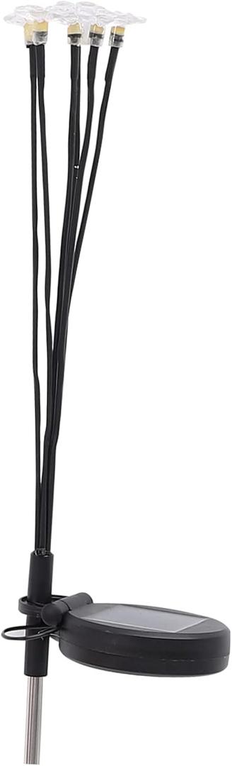 Vaguelly Solar Powered Firefly Light Garden Ground Stick Lamp for Outdoor Decoration Solar Panel Hour Lighting Durable Lawn Pathway Lighting