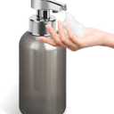 Automatic Soap Dispenser Touchless Auto Liquid Hand Dish Soap Dispenser Hands Free Electric Soap Dispenser Rechargeable for Kitchen Bathroom Green