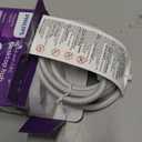 Philips Desktop Charging Station with 5ft. Braided Cord, Power Strip, Device Hub for Phone, Tablet, Laptop, 2 Outlets, 2 USB-A, 1 USB-C, White, DLP3553W/37