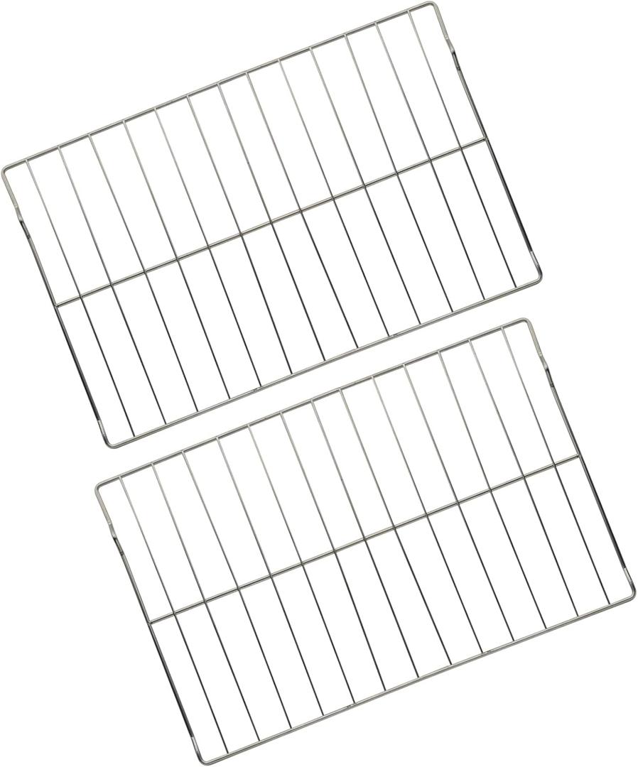 W10256908 Oven Rack 23.92 x 15.7'' Replace AP4411894, 3195710, W10138079, W10179196, Oven Racks Replacement Compatible with Whirlpool Range Oven Stove Jenn-Air Range Stove 304 Stainless Steel (2 Pack)