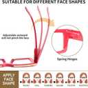 REAVEE 3 Pack Reading Glasses for Women Men, Blue Light Blocking Readers Stylish Square with Spring Hinge