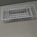 Pegboard Baskets,Pegboard Accessories,Can be Used to Store Items That Are Not Easy to Hang on a Pegboard(4pcs) (White Light-Duty)
