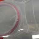 Rubbermaid Flex and Seal Cereal Keeper, 1.5 Gallon, BPA-Free, Clear with Red Lid, Airtight