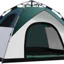 anngrowy Camping Tent 2 Person Instant Family Tent Pop Up Tents for Camping Waterproof Portable Hiking Camp Tent Lightweight Tent for Backpacking Large Tent 4 Season Windproof Quick Compact Dome Tent
