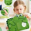 for iPad Air 11 Inch M2 2024/M3 2025/Air 5th/4th Generation Case - Pro 11 Inch Boys Girls Cute Cartoon Dinosaur Silicone Tablet Cover with Stand for iPad Air 10.9/Air5/Air4