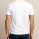 Classic Men's Short Sleeve Cotton Undershirts | Crew Neck T Shirt - Multi & Bulk Wholesale Packs (White, XL)