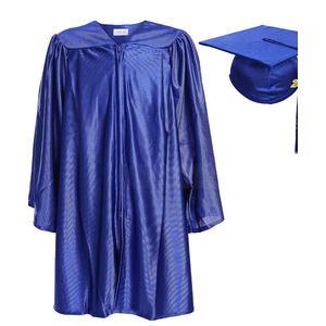 Newrara Unisex Shiny Kindergarten Graduation Gown Cap with Tassel Size 30" 2025