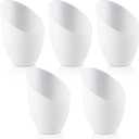 5 Pcs 42mm/1.65inch Plastic Lamp Shade Replacement Floor Lamp Shade Cover Shade for Pendant Light Floor Lamp Bedroom - White