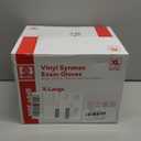 Basic Synmax Vinyl Exam Gloves Disposable Exam Gloves, 4 Mil, Latex & Powder Free, BMPF-3004Blue XL Size Case of 1000