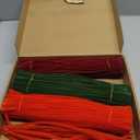 Caydo 500 Pieces Red Pipe Cleaners for Flowers, Craft Chenille Stems Bulk for Mother's Day Gift, DIY Art and Craft Projects and Home Decorations