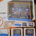 Electronic Shooting Target Scoring Auto Reset Digital Targets for Nerf Guns Toys with a Support Cage & Net, Christmas Birthday Gifts Toy for Kids-Boys & Girls